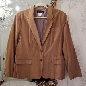 Corduroy blazer in Camel